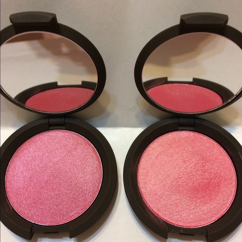 Becca blushes